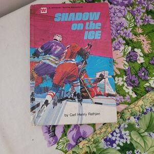 Vintage Hard Cover 'Shadow on the Ice' Book c1975 Illistrations